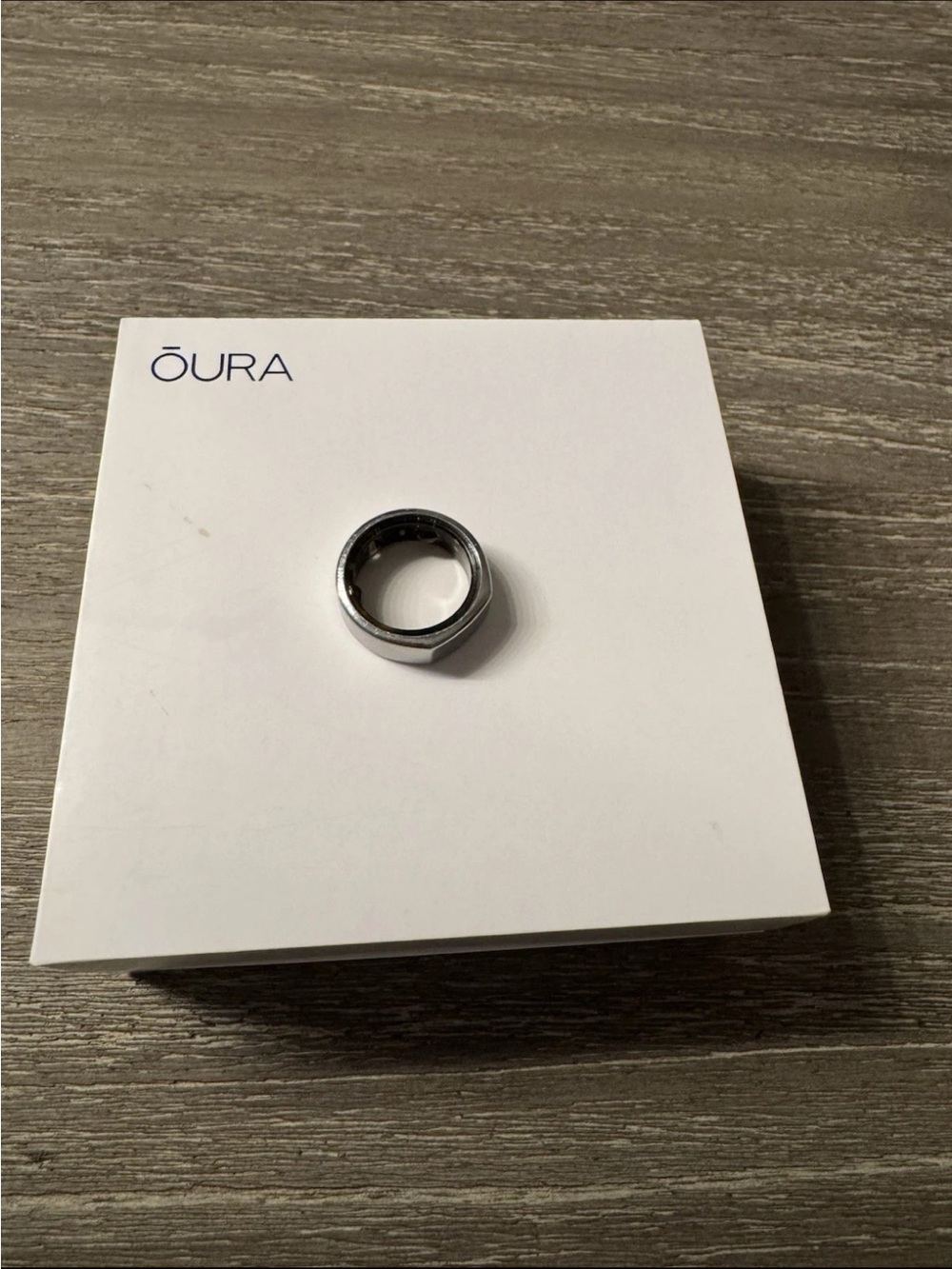 Oura Ring Gen 3 Heritage Silver Size 8